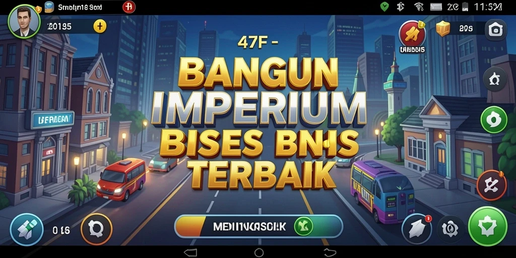 Screenshot gameplay 47F menampilkan imersi dalam manajemen bisnis Tycoon.
