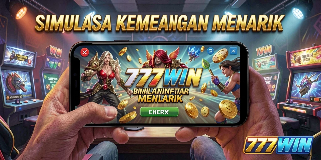 Gameplay 777WIN yang mendebarkan dan seru.