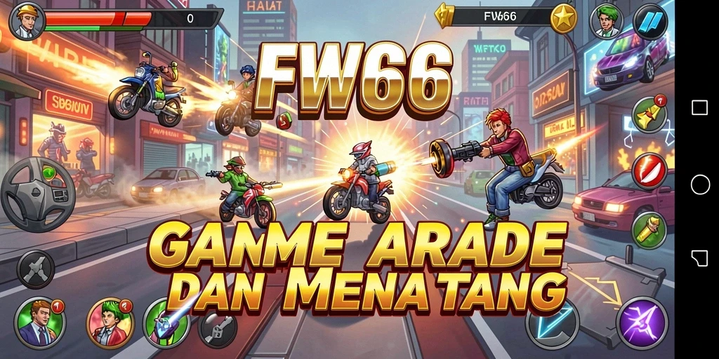 Tampilan gameplay seru dan menantang dari FW66.
