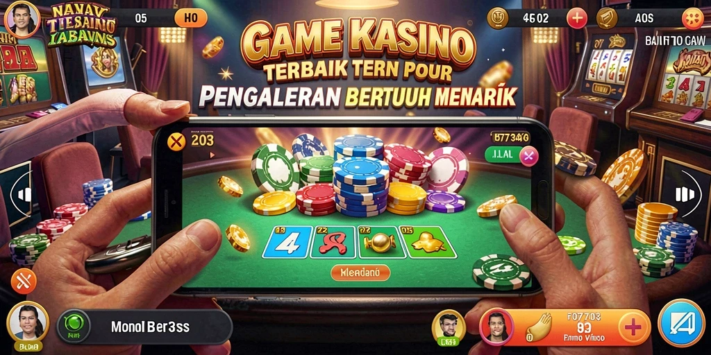Tampilan menakjubkan dalam permainan Kasino H03 yang seru dan mendebarkan.