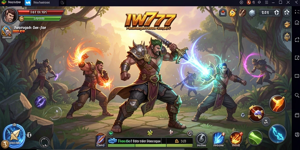Gameplay IW777 yang seru dengan pertarungan mendebarkan dan eksplorasi dunia fantastis.