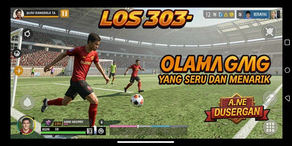 Gameplay seru dari LOS303 yang menampilkan pertandingan olahraga.