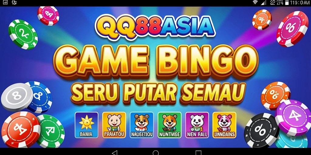 Tampilan utama gameplay QQ88ASIA yang dinamis dan menarik.
