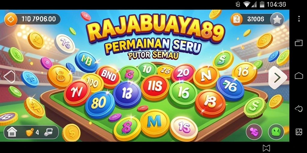 Tampilan utama gameplay RAJABUAYA89 menampilkan suasana Bingo yang seru.