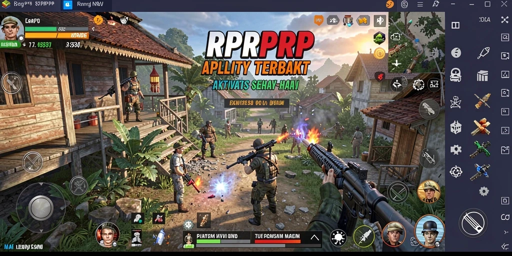 Screenshot dari tampilan utama RPRPRP yang memudahkan pengguna.